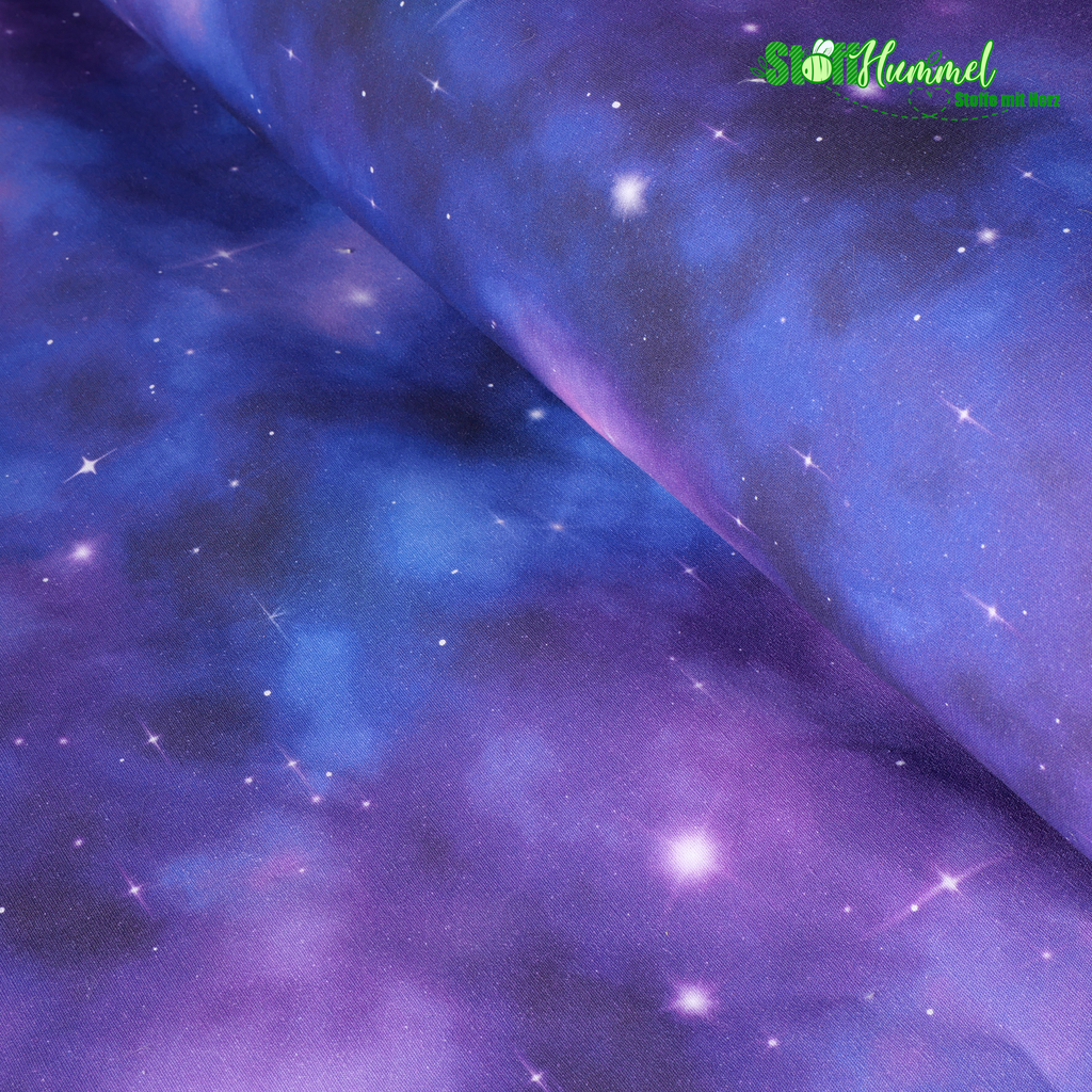 Canvas Baumwolle - Galaxy - Stoffhummel