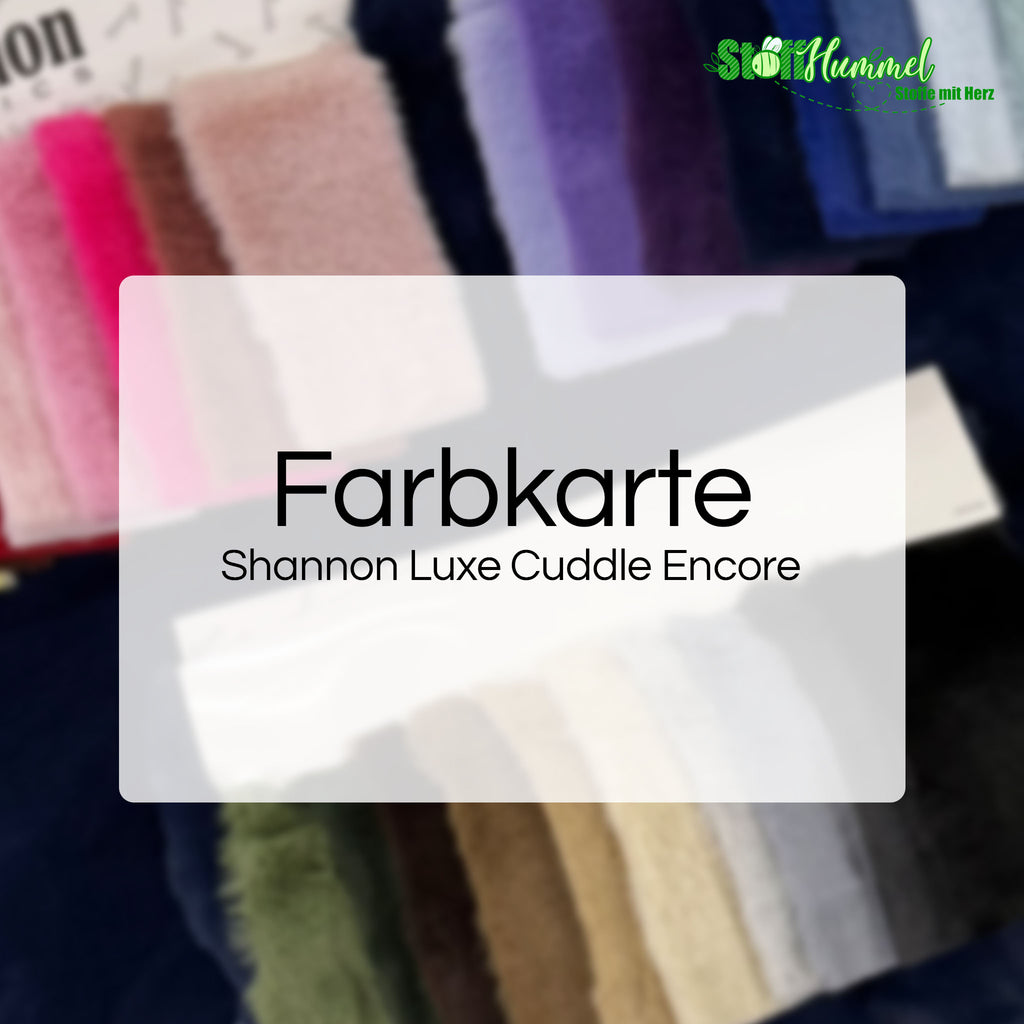 Shannon Luxe Cuddle Encore Farbkarte