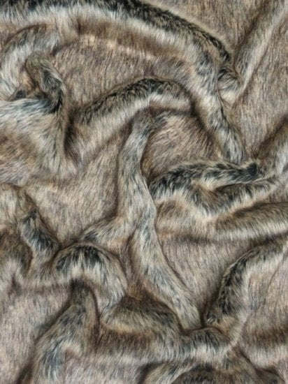 Ecoshag Animal Wolf Long Pile Shaggy Fur Mountain