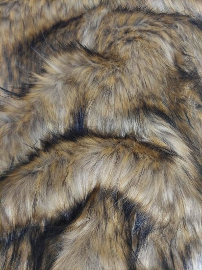 Ecoshag Animal Wolf Long Pile Shaggy Fur Vintage